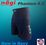 ノーギ ファイト ショーツ ミッドナイトネイビー＆ティール Nogi Industries Phantom 4.0 Fight Shorts